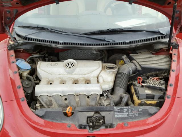 3VWPW31C66M405113 - 2006 VOLKSWAGEN NEW BEETLE 红色 照片 7