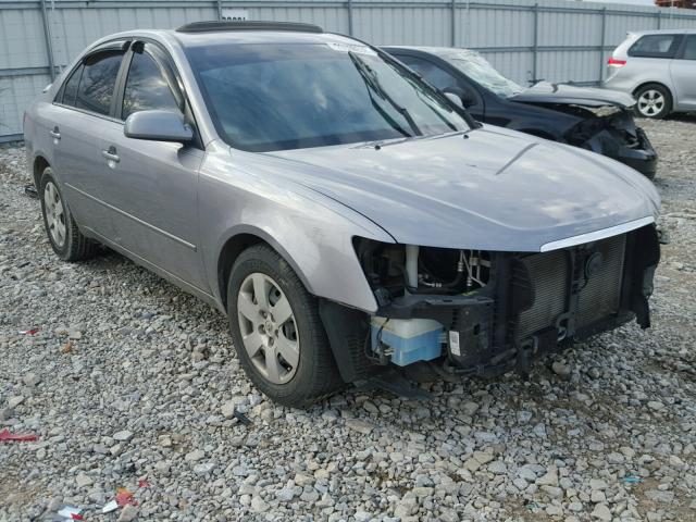 5NPET46F38H305863 - 2008 HYUNDAI SONATA GLS GRAY photo 1