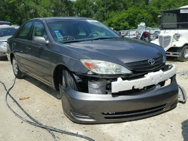 4T1BE32K23U732732 - 2003 TOYOTA CAMRY LE CHARCOAL photo 1