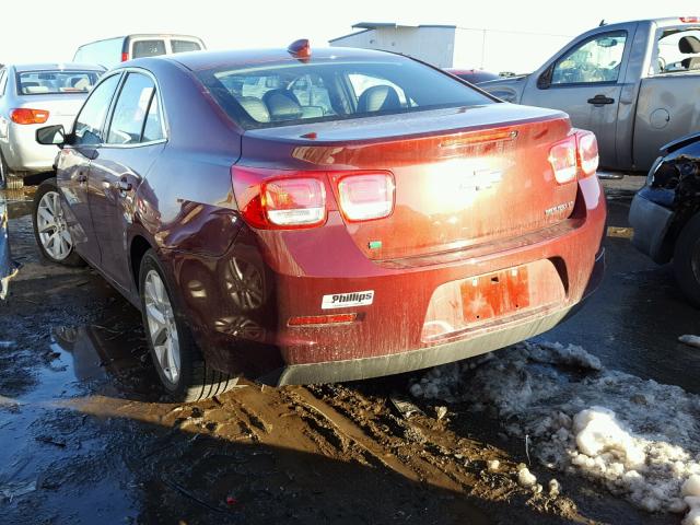 1G11D5SL4FF348704 - 2015 CHEVROLET MALIBU 2LT MAROON photo 3