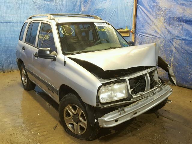 2CNBJ13C036928528 - 2003 CHEVROLET TRACKER SILVER photo 1