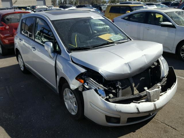 3N1BC1CP2AL463313 - 2010 NISSAN VERSA S SILVER photo 1