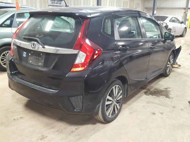 3HGGK5H87FM717695 - 2015 HONDA FIT EX BLACK photo 4