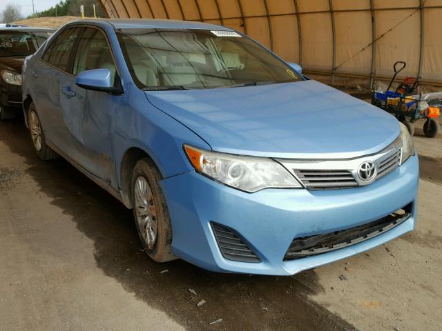 4T1BF1FK4DU678170 - 2013 TOYOTA CAMRY L BLUE photo 1