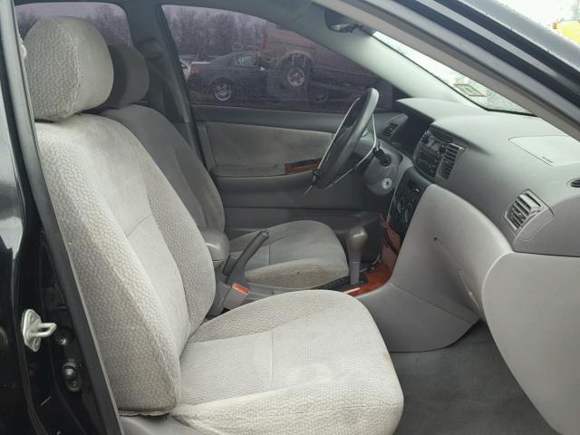 2T1BR32E73C132871 - 2003 TOYOTA COROLLA CE BLACK photo 5