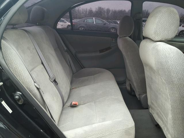 2T1BR32E73C132871 - 2003 TOYOTA COROLLA CE BLACK photo 6