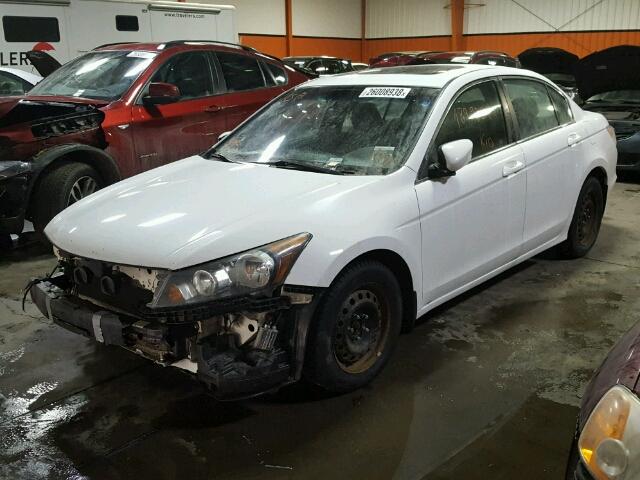 1HGCP26788A805633 - 2008 HONDA ACCORD EX WHITE photo 2