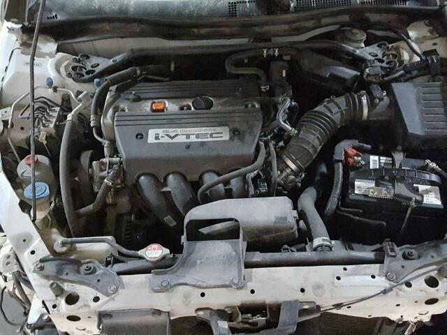 1HGCP26788A805633 - 2008 HONDA ACCORD EX WHITE photo 7