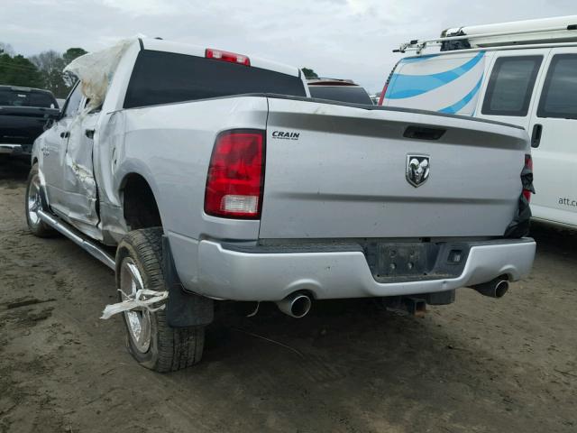 1C6RR6FT6DS587193 - 2013 RAM 1500 ST SILVER photo 3