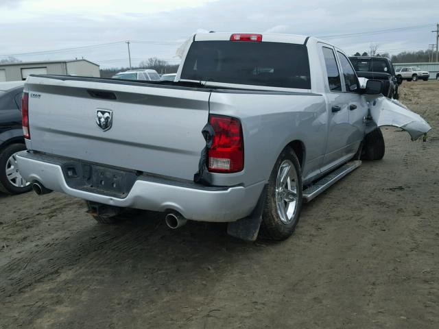 1C6RR6FT6DS587193 - 2013 RAM 1500 ST SILVER photo 4