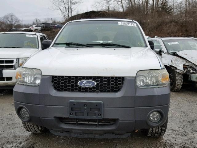 1FMYU96H06KC95814 - 2006 FORD ESCAPE HEV WHITE photo 9