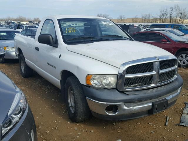 1D7HA16NX4J275664 - 2004 DODGE RAM 1500 S WHITE photo 1