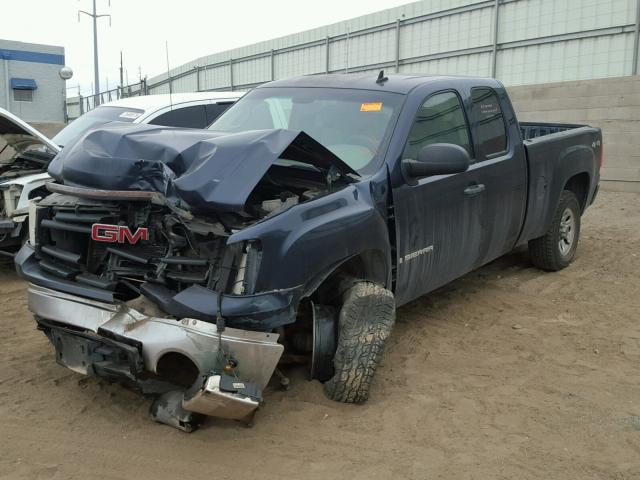 2GTEK19J171641478 - 2007 GMC NEW SIERRA BLUE photo 2