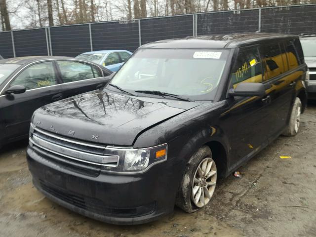 2FMGK5B87DBD33515 - 2013 FORD FLEX SE BLACK photo 2