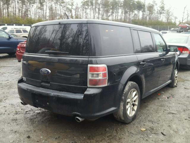 2FMGK5B87DBD33515 - 2013 FORD FLEX SE BLACK photo 4