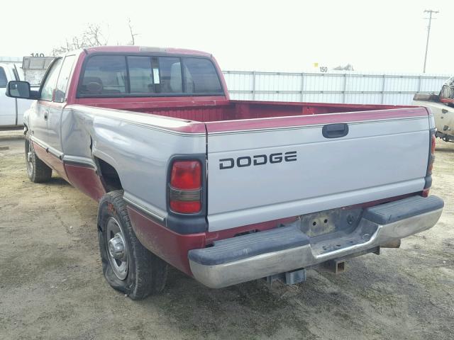 3B7KC23D0VM559269 - 1997 DODGE RAM 2500 TWO TONE photo 3