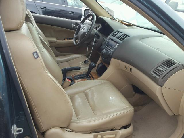 1HGCM66543A021666 - 2003 HONDA ACCORD EX GREEN photo 5