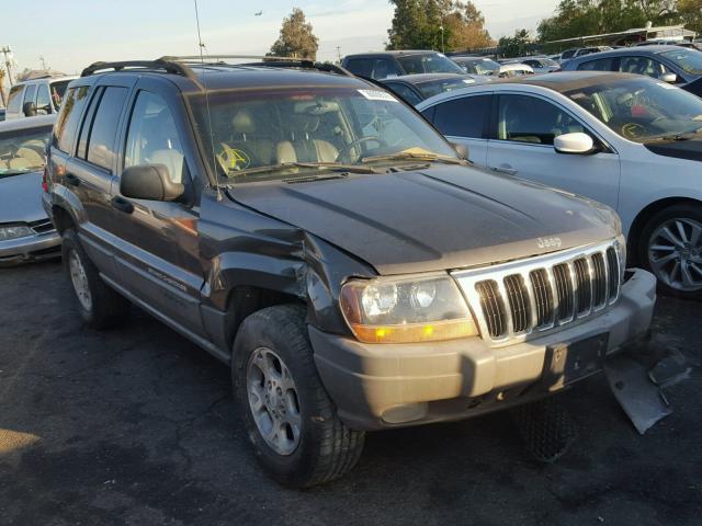 1J4G248S5YC385677 - 2000 JEEP GRAND CHER GRAY photo 1