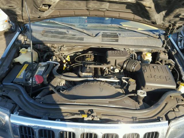 1J4G248S5YC385677 - 2000 JEEP GRAND CHER GRAY photo 7