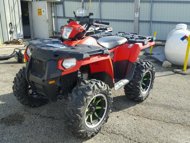 4XAMH57A9EA127845 - 2014 POLARIS SPORTSMAN RED photo 2