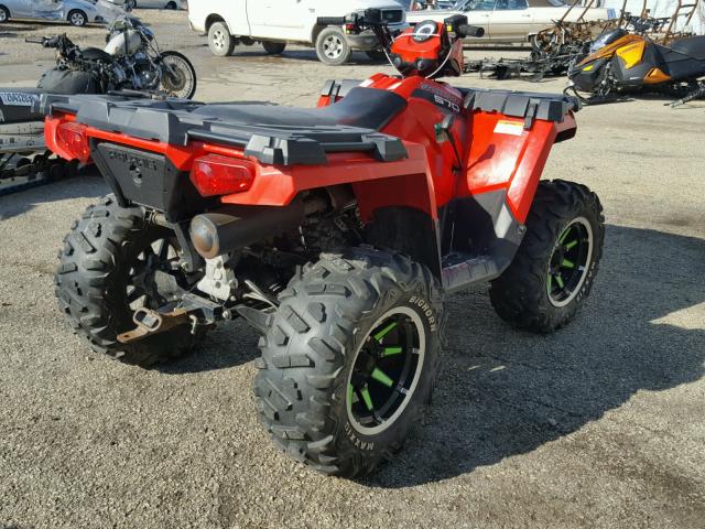 4XAMH57A9EA127845 - 2014 POLARIS SPORTSMAN RED photo 4