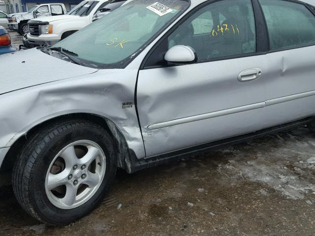 1FAFP55S54A125241 - 2004 FORD TAURUS SES SILVER photo 9