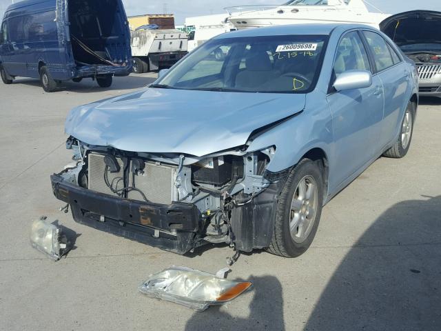 4T1BE46K27U679522 - 2007 TOYOTA CAMRY NEW BLUE photo 2