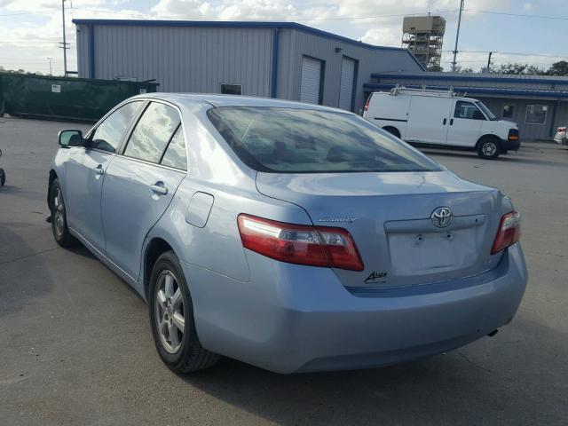 4T1BE46K27U679522 - 2007 TOYOTA CAMRY NEW BLUE photo 3