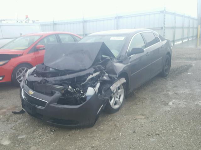 1G1ZB5E19BF312553 - 2011 CHEVROLET MALIBU LS ნაცრისფერი ფოტო 2