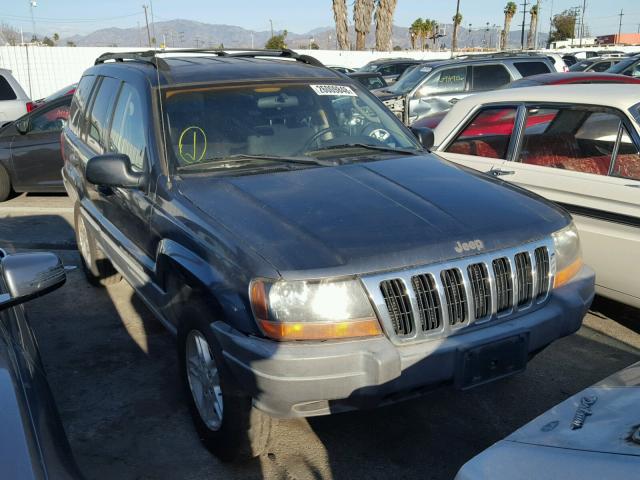 1J4GX48S72C117965 - 2002 JEEP GRAND CHER BLUE photo 1