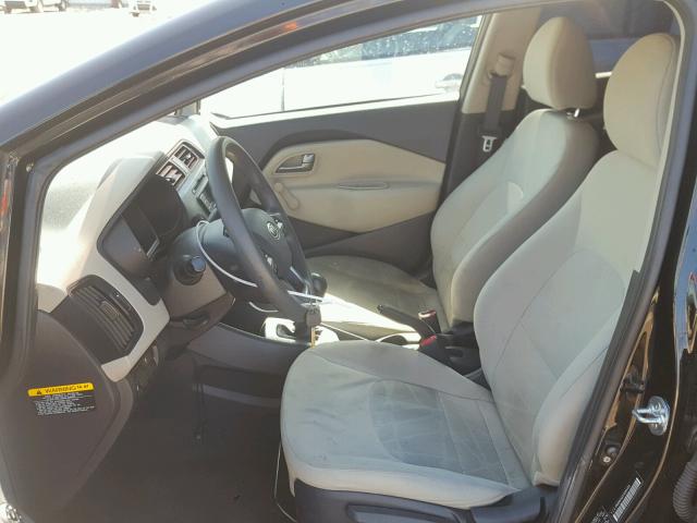 KNADM4A33C6084495 - 2012 KIA RIO LX Սև լուսանկար 5