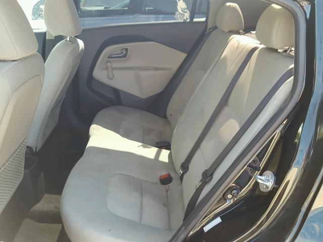 KNADM4A33C6084495 - 2012 KIA RIO LX Սև լուսանկար 6