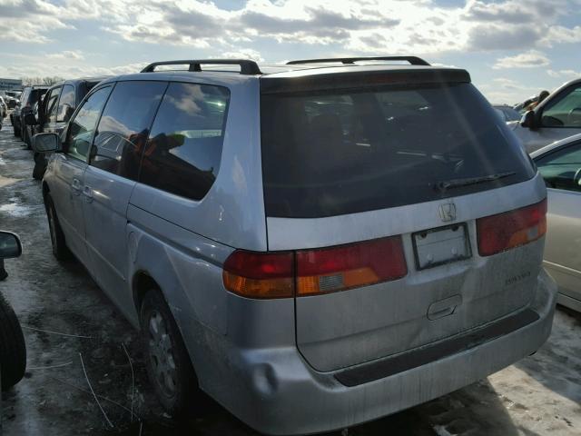 5FNRL18603B133280 - 2003 HONDA ODYSSEY EX SILVER photo 3