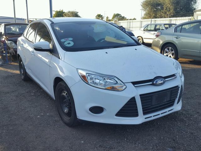 1FADP3F21DL374148 - 2013 FORD FOCUS SE WHITE photo 1