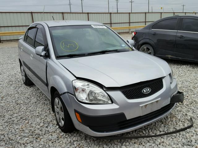 KNADE223996443115 - 2009 KIA RIO BASE GRAY photo 1