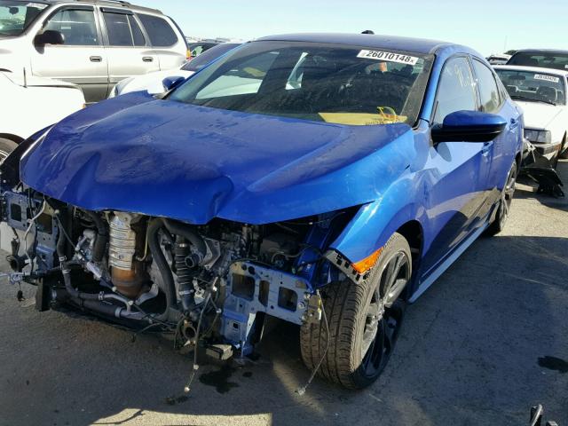 SHHFK7H41HU422200 - 2017 HONDA CIVIC SPOR BLUE photo 2