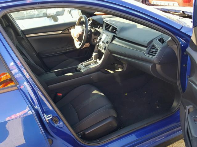 SHHFK7H41HU422200 - 2017 HONDA CIVIC SPOR BLUE photo 5