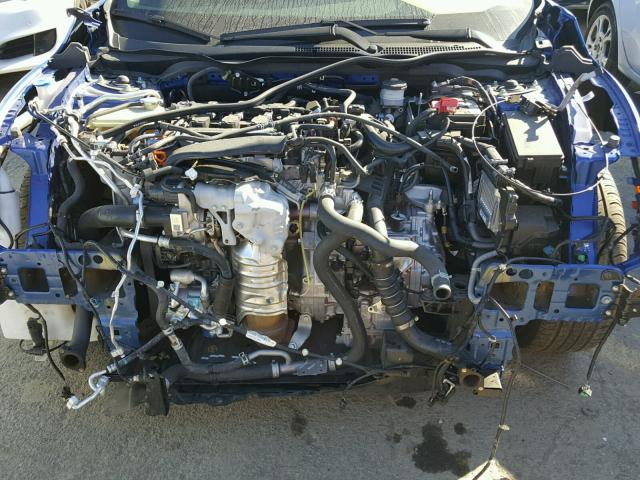 SHHFK7H41HU422200 - 2017 HONDA CIVIC SPOR BLUE photo 7