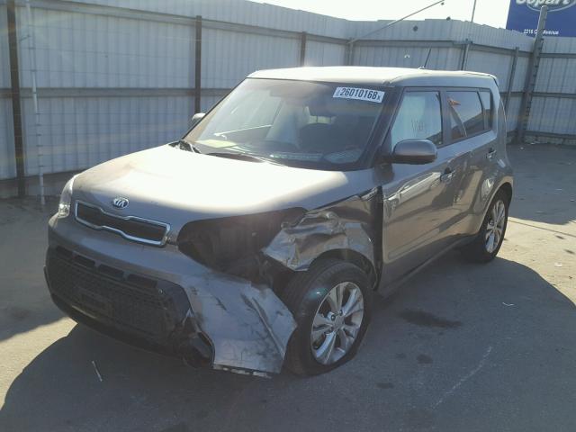 KNDJP3A52G7292991 - 2016 KIA SOUL + SILVER photo 2