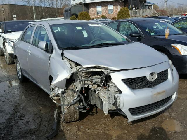 1NXBU4EE0AZ268920 - 2010 TOYOTA COROLLA BA SILVER photo 1