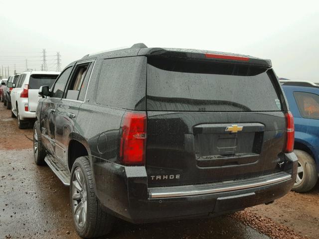 1GNSCCKCXGR459235 - 2016 CHEVROLET TAHOE C150 BLACK photo 3