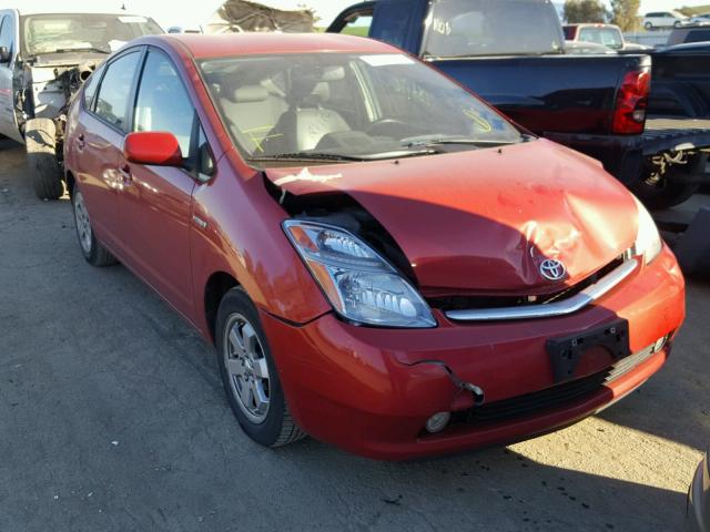 JTDKB20U987811462 - 2008 TOYOTA PRIUS RED photo 1