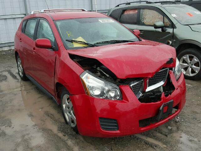 5Y2SP67879Z456878 - 2009 PONTIAC VIBE RED photo 1