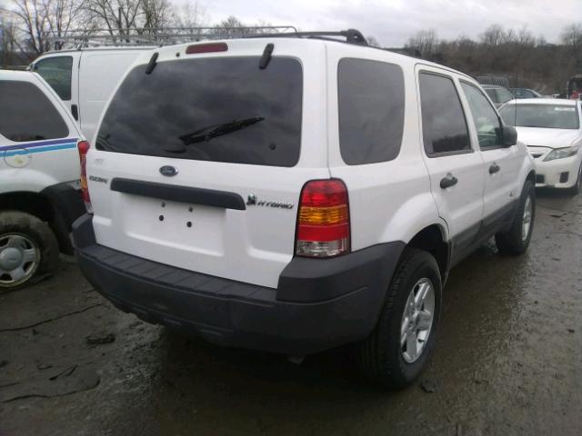 1FMYU96HX6KC95822 - 2006 FORD ESCAPE HEV WHITE photo 4