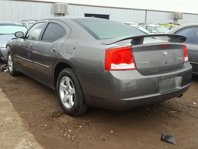 2B3CA3CV6AH226089 - 2010 DODGE CHARGER SX GRAY photo 3