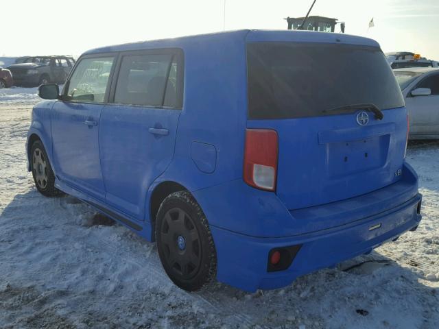 JTLZE4FE0B1134642 - 2011 TOYOTA SCION XB 蓝色 照片 3