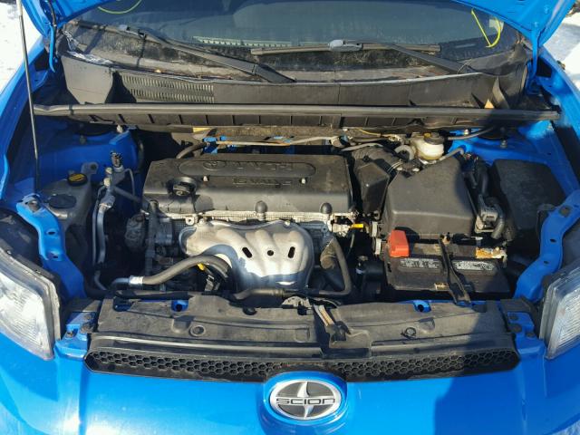 JTLZE4FE0B1134642 - 2011 TOYOTA SCION XB BLUE photo 7