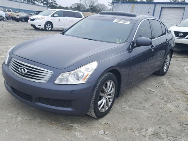 JNKBV61F27M815088 - 2007 INFINITI G35 GRAY photo 2