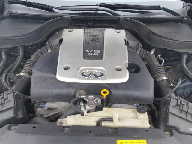 JNKBV61F27M815088 - 2007 INFINITI G35 GRAY photo 7