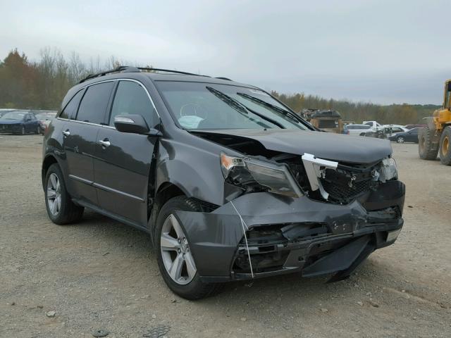 2HNYD2H62BH526232 - 2011 ACURA MDX TECH GRAY photo 1